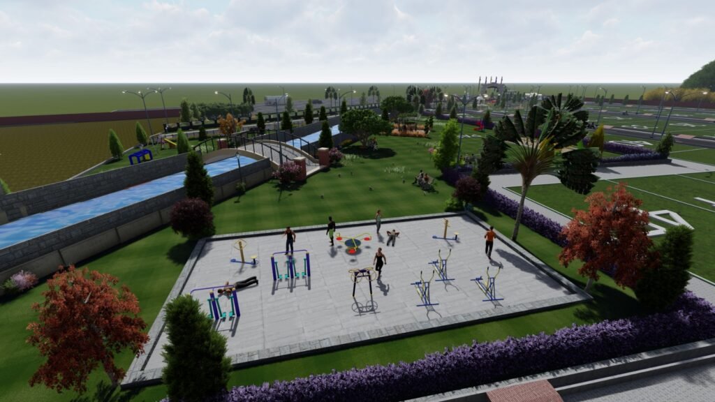 Underground Electricity with Streetlights